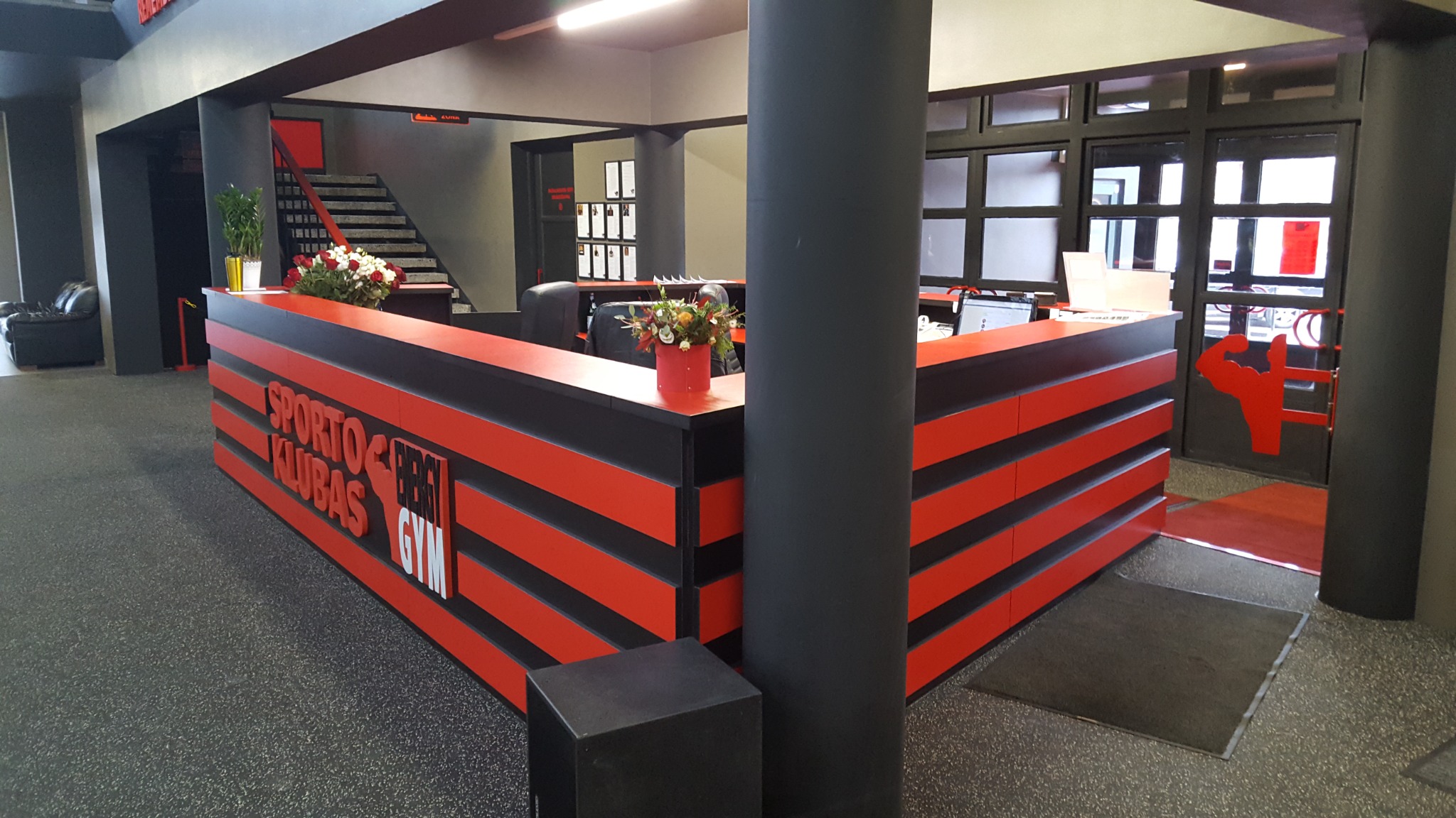 Sporto klubo recepcija